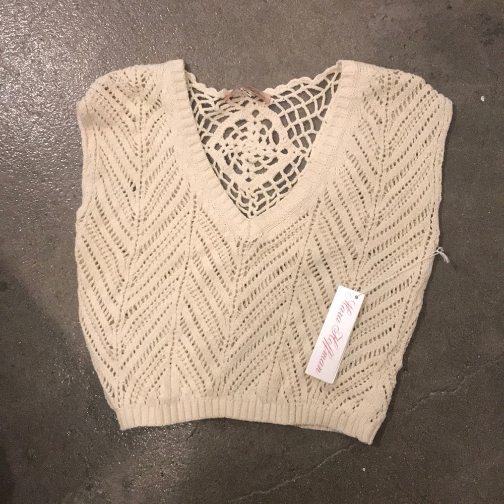 Mara Hoffman crochet top - Picture 3 of 5